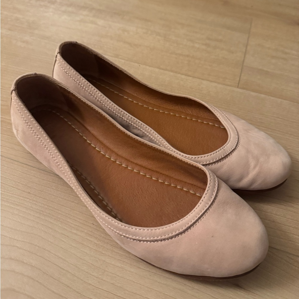 Frye Pale Pink Ballet Flats 8.5